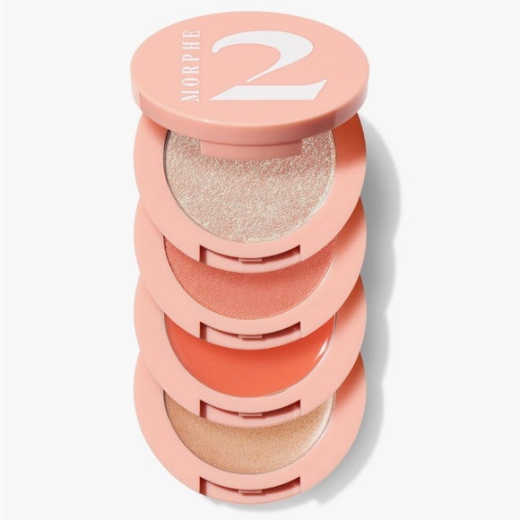 2- Pack Morphe2 Quad Goals Multi-Palette. Fresh Peach. Brand New. - Picture 2 of 11